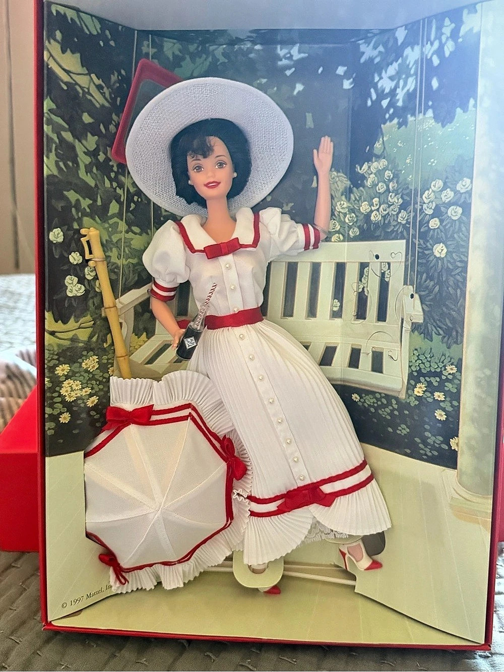 Barbie Summer Daydreams Barbie Coca-Cola Series Vintage-Style Doll in White &